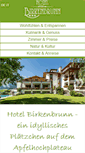 Mobile Screenshot of hotel-birkenbrunn.it